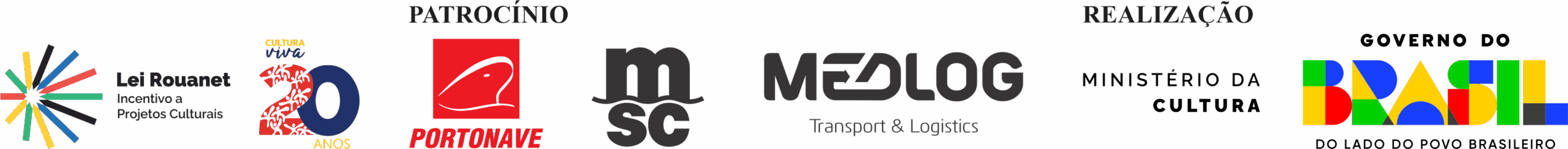 Logo dos Patrocinadores