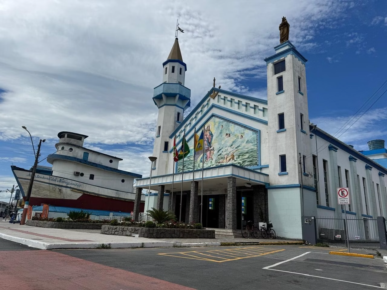 IMagem do Snatuário Nossa SEnhora dos Navegantes