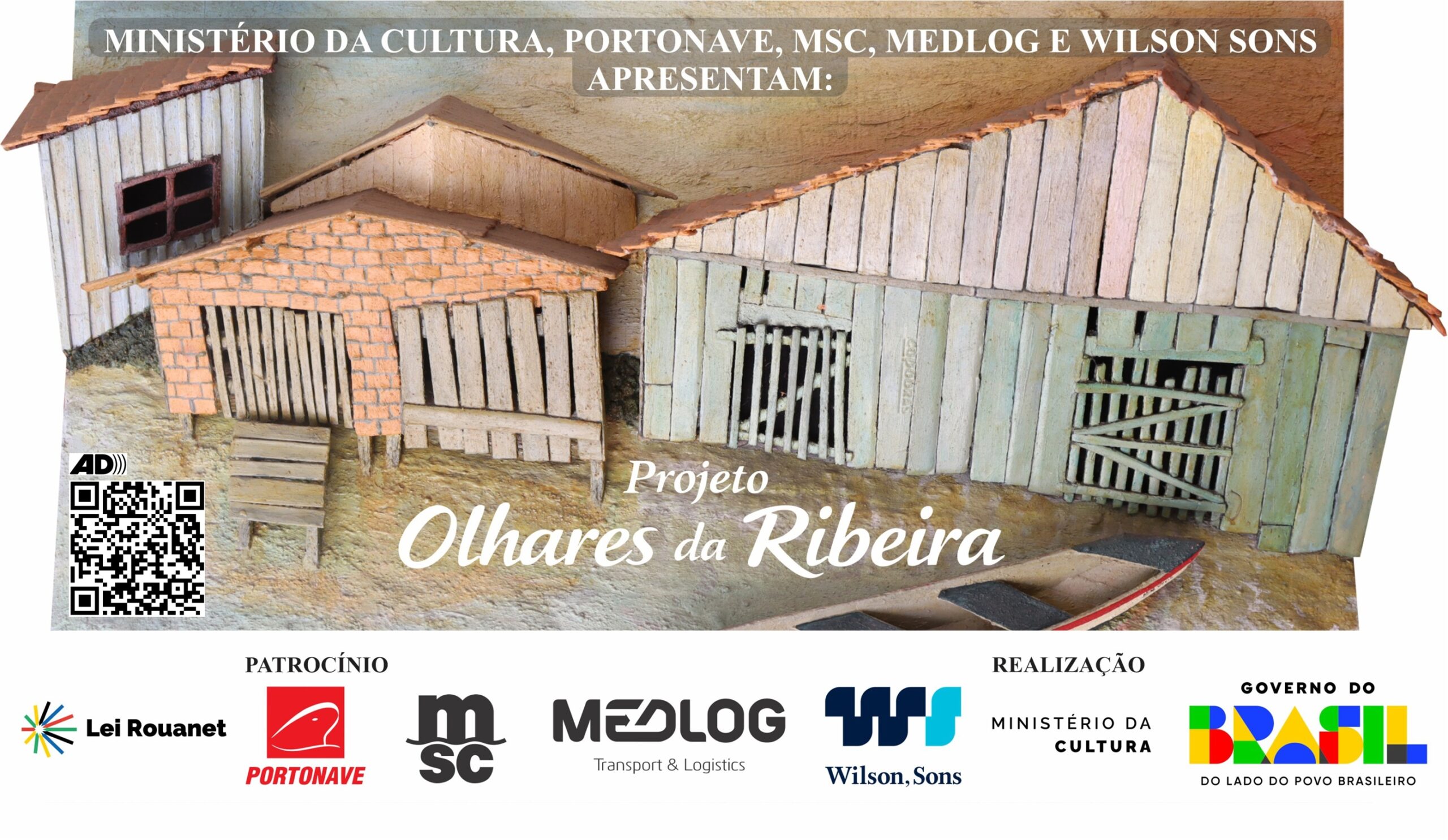 Banner Olhares da Ribeira